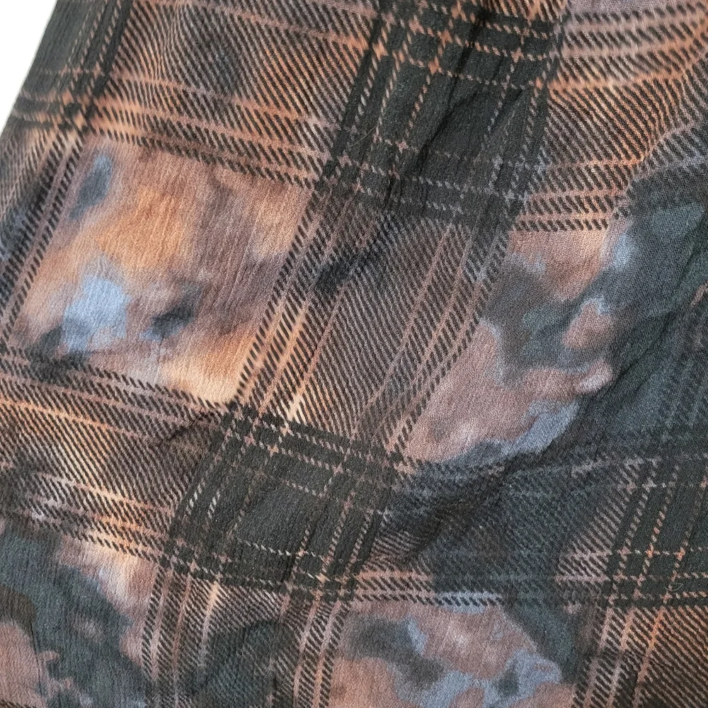 Torrid Crinkle Gauze Smocked Flutter Sleeve Top Plus Size 1x - Picture 6 of 10